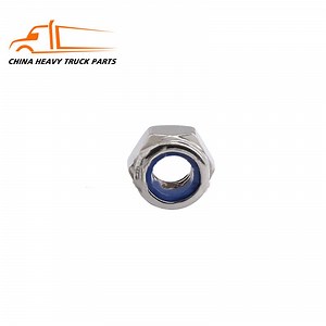 [Hot Item] Original China Heavy Truck Sinotruk Truck Spare Parts Self-Locking Nut 190003888457 Nut