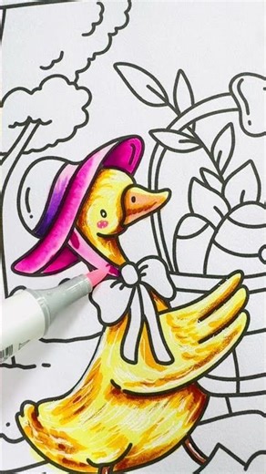 Meadow Friends cute & cozy coloring book by Coloring Book Cafe #springcoloring #coloringadventure