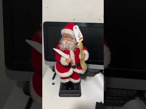 Gemmy 1996 motionet santa review