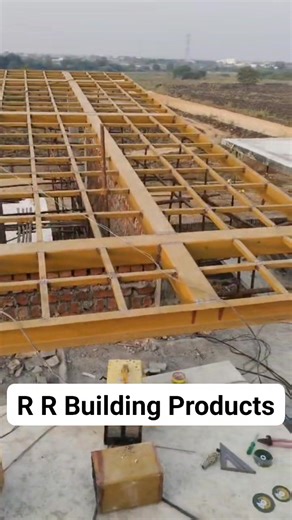 M S Structure Work for Roofing Shingles work @ Hyderabad | R R Building Products