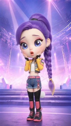 Whaaat?😱 The girls from K-pop Demon Hunters fart at a concert?!😳