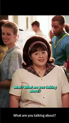 😍 Hairspray (2007) | A Simple Apology Sparked an Instant Romance#shorts