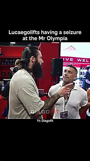 Lucasegolifts having a seizure at the Mr Olympia Free Ebook linked in bio to run your cycle safely #gym #gymtok #gymlife #gymrat #bodybuilding
