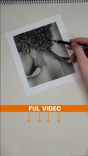 How to Draw Curly Hair Realistically | Step by Step Tutorial #drawing #beginnerarttips #art #sketch