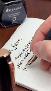 18K views · 296 reactions | This fountain pen #asmr video goes out to...