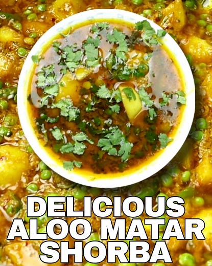 In this captivating video, we present a new and innovative way to prepare Aloo Matar Shorba, a delicious Pakistani soup. Our recipe takes a unique twist on the traditional dish, incorporating fresh ingredients and aromatic spices to enhance the flavors. Join us as we guide you through the step-by-step process, providing helpful tips and techniques along the way. Whether you're a seasoned chef or a beginner in the kitchen, this video will inspire you to try this mouthwatering Aloo Matar Shorba re