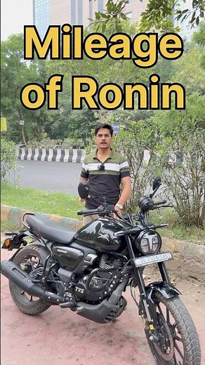 TVS Ronin Mileage Test Honest Review #tvsronin #ronin