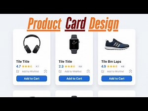 Product Card Design