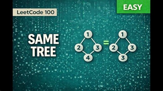 Same Tree - Leetcode 100 - Python