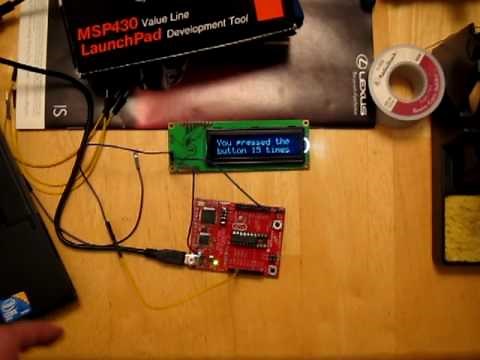 Quick first project with MSP430 Launchpad