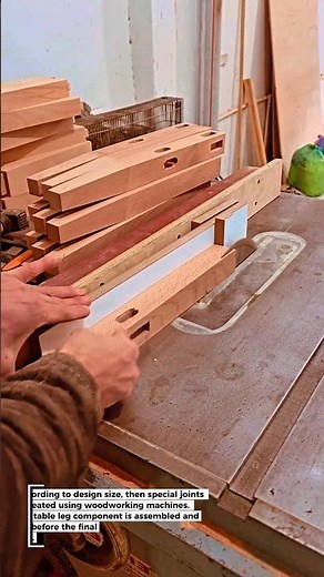 Making Strong and Precise Table Legs!