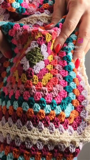 Crochet Granny Square Hobo Bag – Boho Handmade Festival Tote – Colorful Everyday Shoulder Bag - Etsy