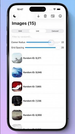 SwiftUI Feature-Rich Pinterest Clone 📱✨