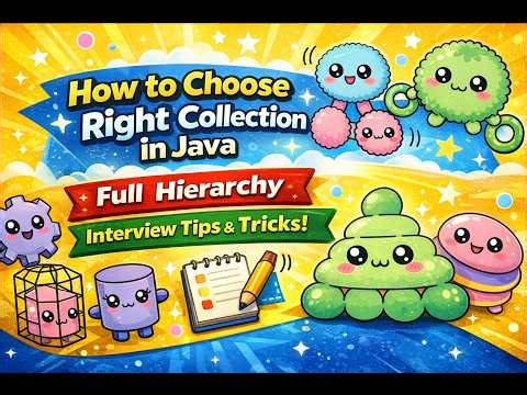 How to Choose the Right Collection in Java | Complete Framework Guide