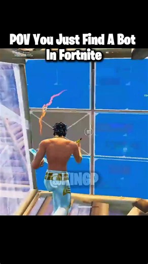 POV You Just Find A Bot In Fortnite #shorts #fortnite