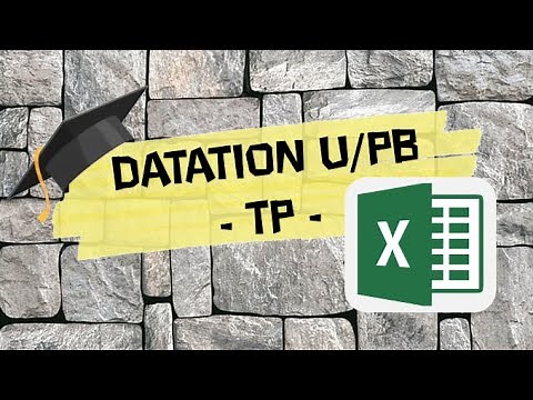 Datation absolue U/Pb - TP ECE SVT