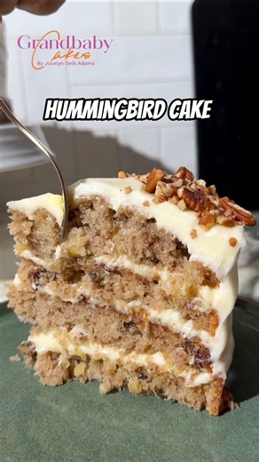 Boos this Hummingbird Cake so moist it don’t make no sense!