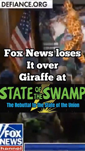 Fox News donated all their primetime airtime about the State Of The Union to a giraffe instead of Pumpkin Spice Satan 🤪🙏🦒🦒🦒🦒 We win by fighting absurdity with absurdity! | Robby Roadsteamer