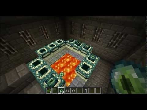 How to find a EnderPortal/Ender Dragon in Minecraft (How to reach the end!)