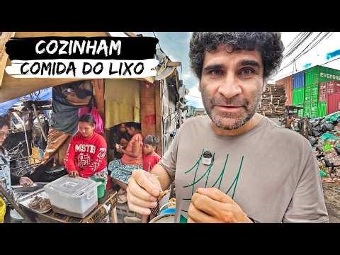 Sobrevivendo nas piores favelas FILIPINAS - como conseguem?