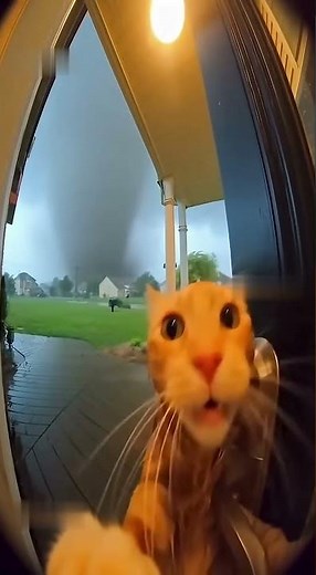 What Happens When A Cat Sees A Tornado?