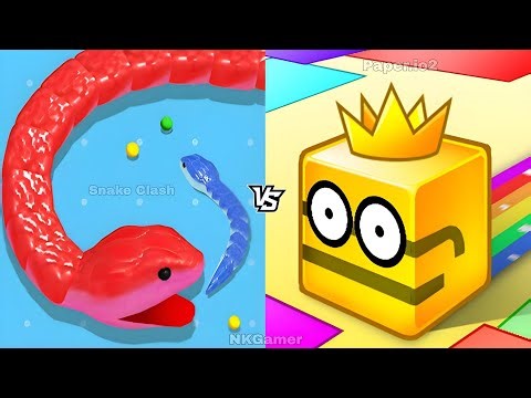 Snake Clash vs Paper.io 2 🔥 Ultimate Showdown ⚔️