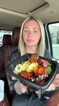 570 cals, 53g protein for my Panda Express order. This new meat is 🔥
