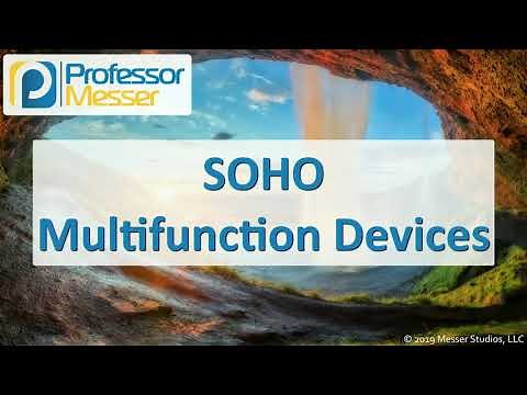 SOHO Multifunction Devices - CompTIA A+ 220-1001 - 3.10