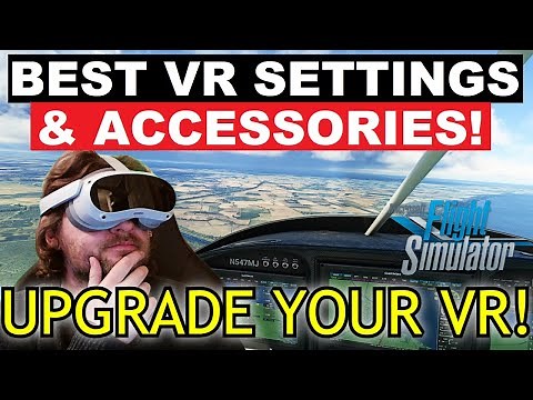PICO 4 BEST VR SETTINGS & ESSENTIAL ACCESSORIES | UPGRADE YOUR VR HEADSET! MSFS PC VR | RTX 4090