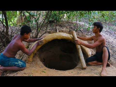 Primitive Tool : Build Underground House