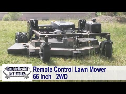 Remote Control Lawn Mower - Swisher Lawn Mower by SuperDroid Robots