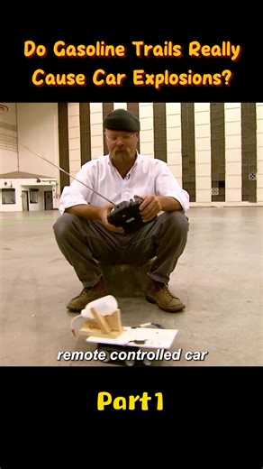 Part 1 Do Gasoline Trails Really Couse Car Explosions? #test #tiktok #fyp #viralvideos #mythbusters #science #explained #fblifestyle | Myth Busting Episodes