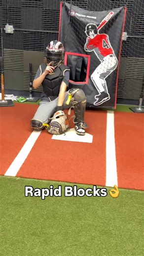 👌Nice work here young man👌 Rapid blocks! Block-Get Up - Repeat! #baseball #softball #catching | The Ultimate Swing