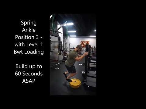 Spring Ankle Position 3 From the Triphasic Speed Training Manual for Elite Performance