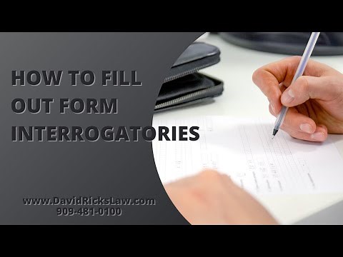 How to Fill Out Form Interrogatories | Inland Empire Law Group