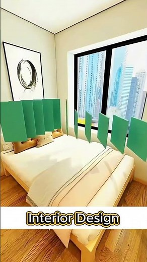 The Smartest Tiny Bedroom You’ll Ever Witness #homedesign #homedecor