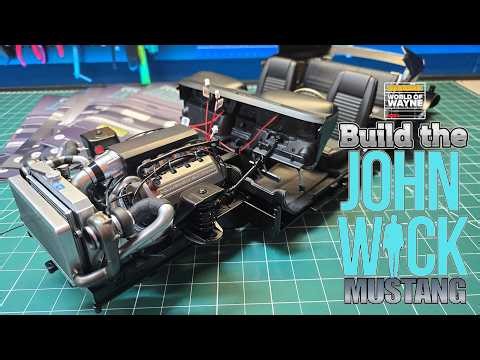 Build the John Wick 1:8 Scale 1969 Mk 1 Ford Mustang - Pack 10 - Stages 45-50