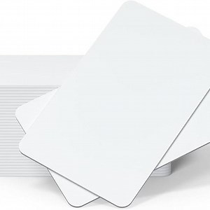 [Hot Item] Cr80 Super White Blank Pet/ PETG /PVC / PC Printing Cards