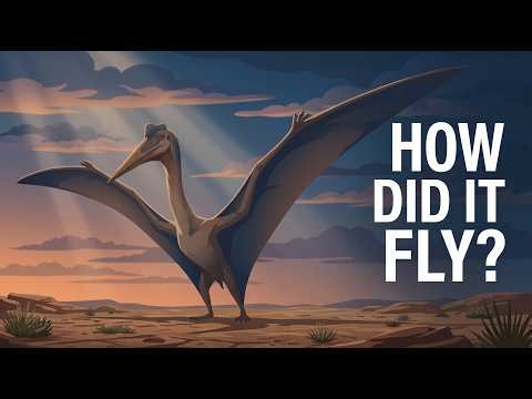 The Largest Flying Animal In Earth's History - Quetzalcoatlus