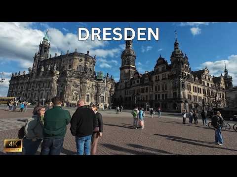 Dresden Old Town 1: Zwinger, Semperoper & Royal Palace | 4K HDR Walking Tour