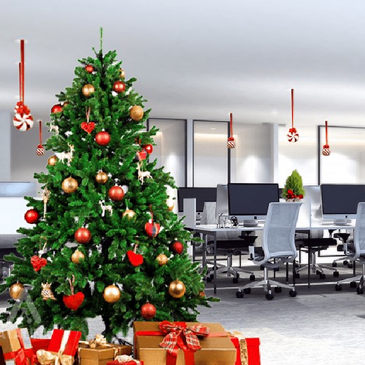 13 cách trang trí noel cho văn phòng công ty đẹp nhất