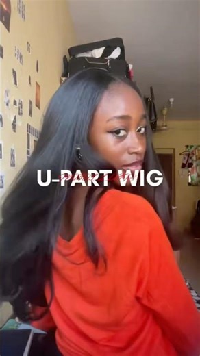 HOW TO INSTALL A U-PART WIG(SIMPLE TUTORIAL) #hair #wigs #wiginstall