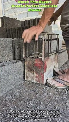 Watch This Expert Create Perfect Concrete Blocks
