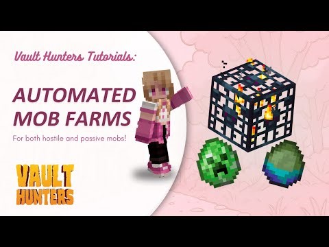 Vault Hunters: Automated Mob Farm (iSpawner, Dark Utilities, & Modular Routers)