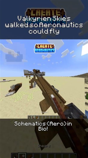 Valkyrien Skies Walked so Aeronautics could Fly #minecraft