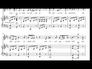Accompaniment (Eb lowkey) Nel cor più non mi sento