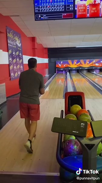 Bowling Alley Fun: Casual Moments and Strikes