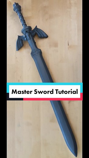 DIY Master Sword Tutorial for Cosplay Crafting