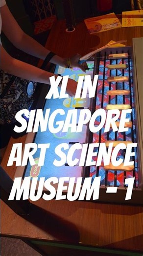 XL in #Singapore - Art Science Museum #Singapop