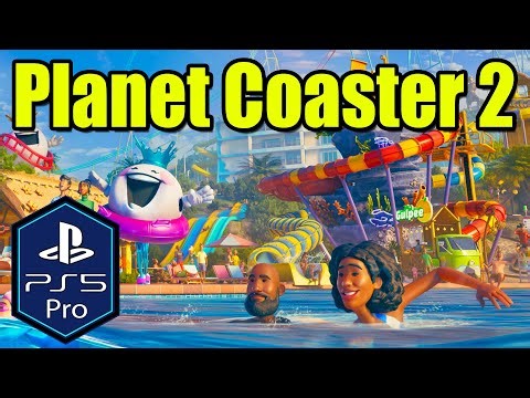 Planet Coaster 2 PS5 Pro Gameplay [Enhanced] [Playstation Plus]